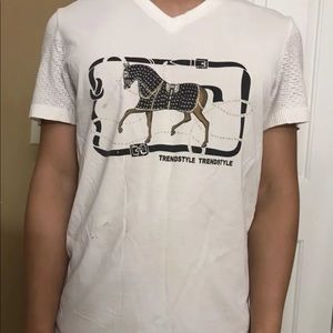 Woodpocket T Shirt White